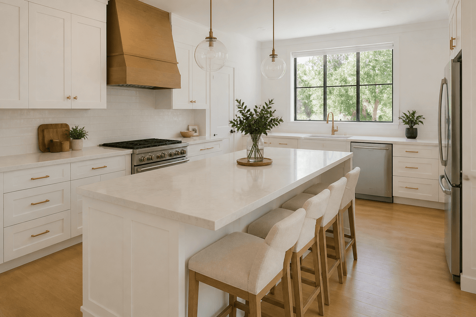 Kitchen cleaned to the HomeBloom Standard
